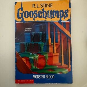 Goosebumps Monster Blood #3 Vintage Horror Paperback 1992 R.L. Stine Scholastic